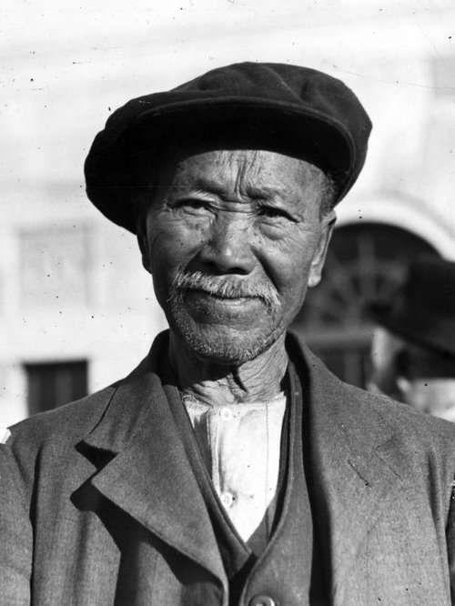 Portrait of an 85-year-old Chinese goldminer.