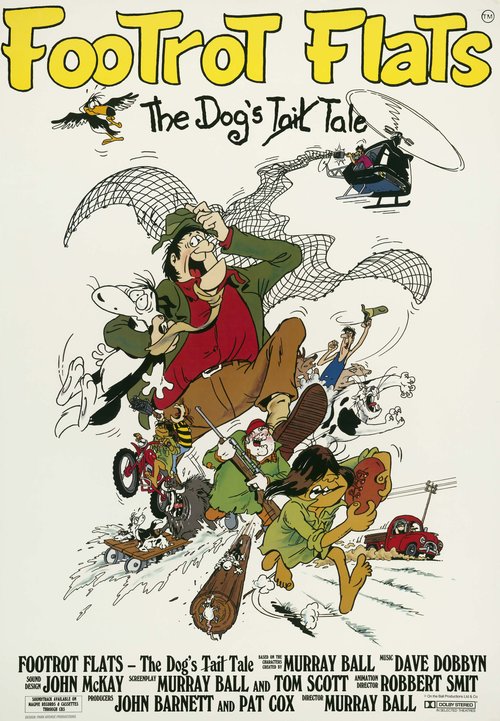 Cartoon film poster.