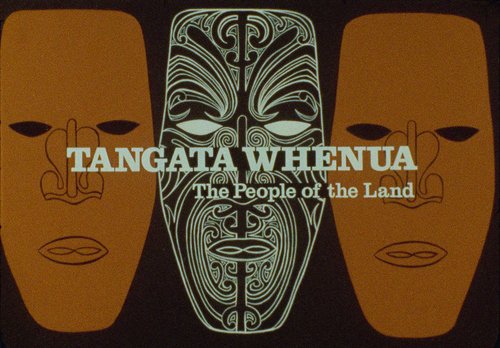 Frame enlargement of an opening sequence from Tangata Whenua