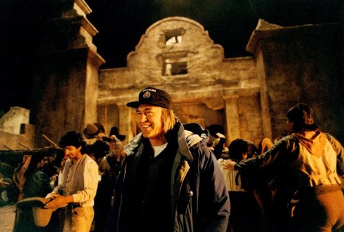 Geoff Murphy on the Young Guns II film set.