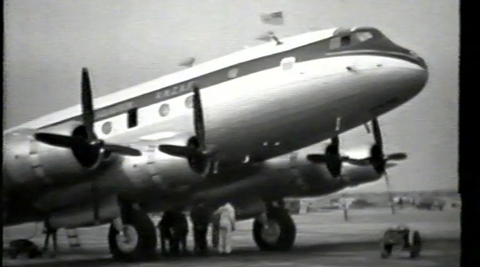 Plane from the 1953 London to Christchurch air race.