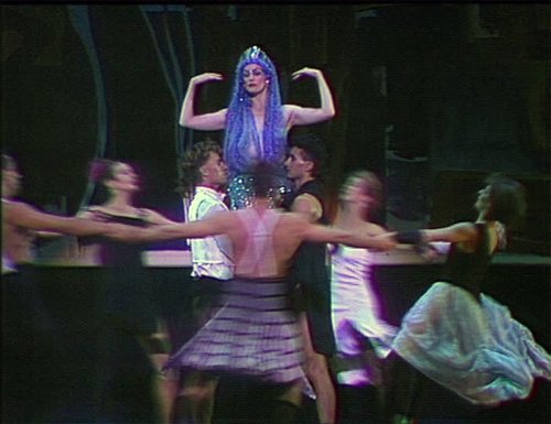 Dancers performing 'Now is the Hour' in 1988.