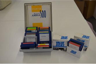 Image of diskettes