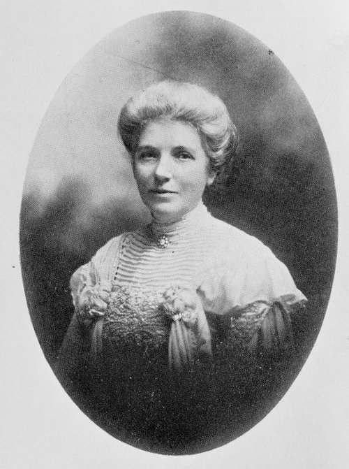 Portrait of Kate Shepherd in 1905.