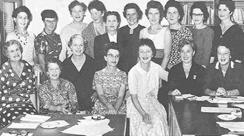 Image from "Women's Hour", which includes personalities from NZBC commercial stations in 1960.