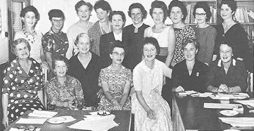 Image from "Women's Hour", which includes personalities from NZBC commercial stations in 1960.