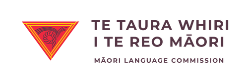 'Te Taura Whiri i te Reo Māori' Logo