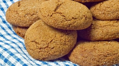 Photo of gingernut biscuits