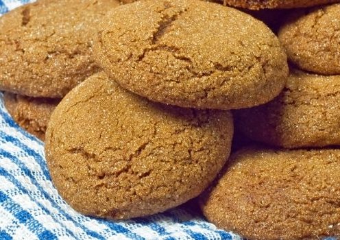 Photo of gingernut biscuits